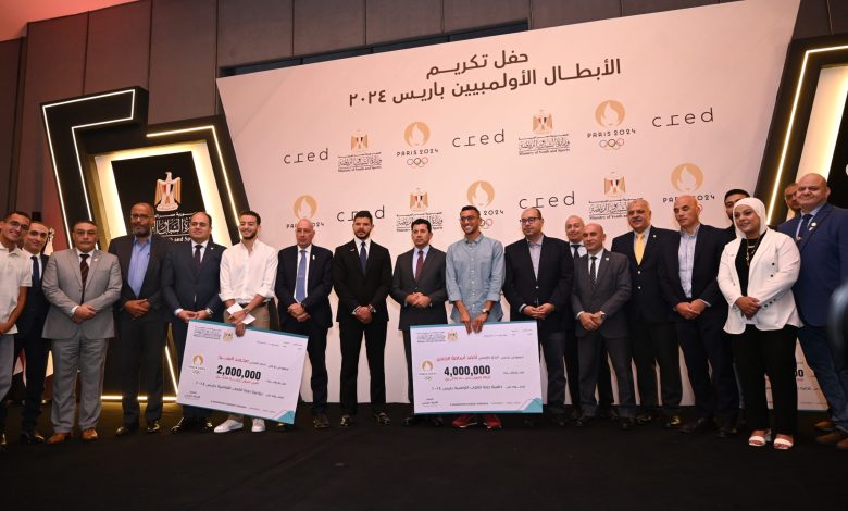 صبحي-و-إدريس-يشهدان-حفل-تكريم-أبطال-أولمبياد-باريس-2024  