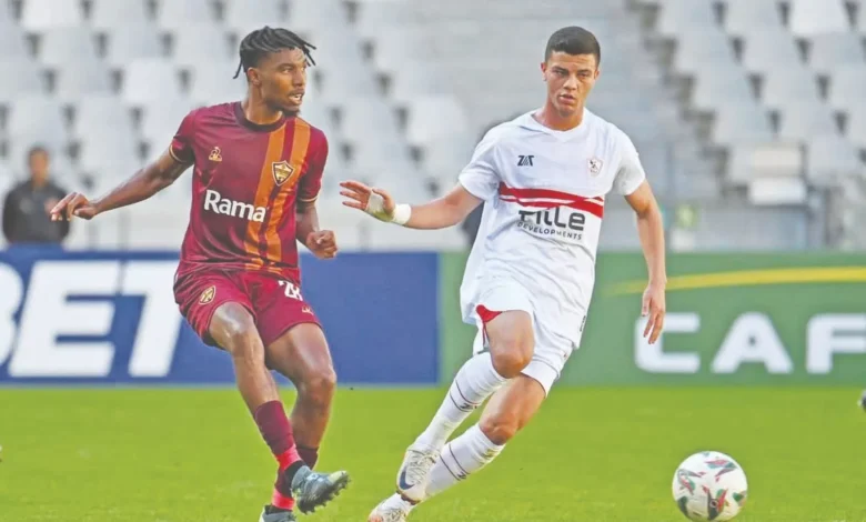بعد-التعادل-السلبى-مع-ستيلنبوش:-الزمالك-يقترب-من-الصعود-لنصف-النهائى