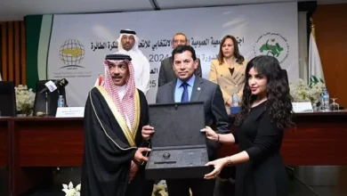 «صبحي»-يشارك-في-فعاليات-الجمعية-العمومية-للاتحاد-العربي-للكرة-الطائرة