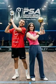 صبحي-يهنئ-الشربيني-وعسل-بتتويجهما-ببطولتي-العالم-للإسكواش