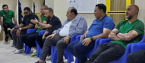 المقاولون-يبدأ-فترة-الإعداد-وجلسة-تحفيزية-من-المشرف-على-الكرة