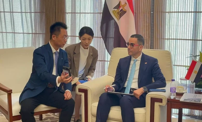 الخطيب-في-الصين:-لقاءات-مكثفة-لتعزيز-الاستثمار-بمصر